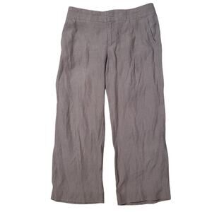 Eddie Bauer Mercer Fit Brown Crop Pants Size 4